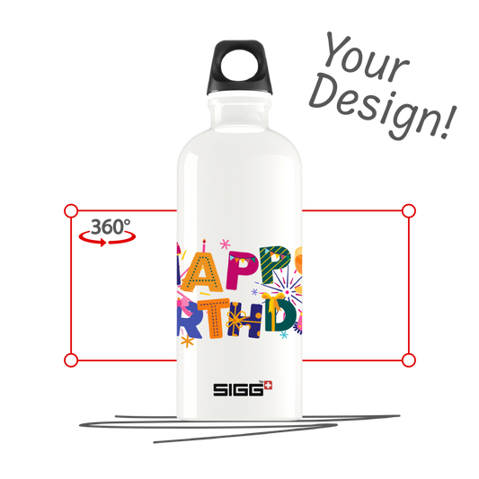 SIGG TRAVELLER 0.6 L White - personalisierbar